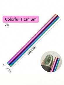 1 件猫眼指甲磁棒圆柱形磁铁适用于猫眼 UV 凝胶抛光雪光闪光效果工具美甲设计工具、美甲用品、美甲工具、美甲工具、返校、指甲、按压指甲的美甲工具