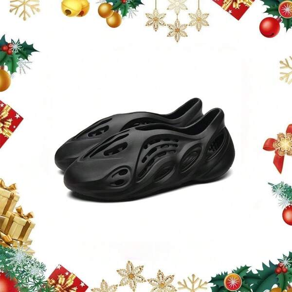Foam Runners Shoes For Men Women Soft Cloud Slides Slippers Non-Slip Walking Sandals Beach Platform Pillow Sandals Lightweight Slip-On Foam Runners Outdoor Quick-Drying Sports Slides.