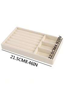 1 件 5 层亚克力透明珠宝收纳盒，天鹅绒抽屉珠宝收纳盒，用于存放戒指、项链、手镯、耳环和吊坠，带水晶形旋钮的优雅展示架，豪华 5 层珠宝管理器 - 宽敞的耳环、项链和戒指存储空间 - 高品质桌面盒，美观且带有安全隔层。 - 彩色 - 查看 15