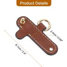 Adjustable Shoulder Strap Accessory For Le Pliage Mini Bag Upgrade, 95-124cm Length, Durable Synthetic Fiber Material, No Punching, Handheld Or Crossbody, With Purse Organizer Available In 4 Pcs/Set, 3Pcs/Set, Single Buckle Women DIY Gift - Brown - View 9