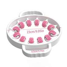 1 Stück Kreisbein-Klemmen - 360 Grad Muskel-Roller Massagegerät Muskel-Roller für Nacken, Arm und Bein Muskel-Entspannung Massagegerät für Sport