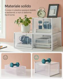 Shoe Boxes - White - View 4