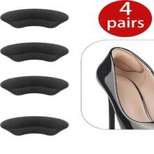 4 Pairs/8 Pairs Of Anti Wear Shoe Lip Prints, Heel Pad With Half Size To Prevent Slipping And Blistering, Shoe Heel Half Size Insole With Anti Drop Feature, Suitable For Loose Shoes And Heel Pads, Suitable For Men And Women With Oversized Shoes. The Filling Improves The Fit And Comfort Of The Shoe, Preventing Slipping And Blistering Of The Heel - Nhiều màu - Xem 16