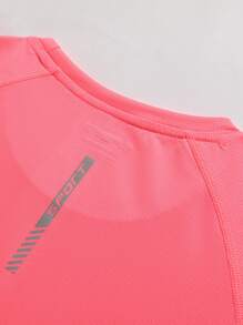 Women's Short Sleeve Crew Neck Lightweight Running Shirt, Thin Breathable Ice Silk Athletic Top, 2025 New Design