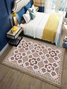 Modern Abstract Indoor Decorative Rug, New Short Plush Pearl Velvet Material Indoor Carpet, Living Room Rug, Sofa Rug, Bedroom Rug, Bedside Non-Slip Mat, Dining Room Kitchen Rug, Office Chair Pad, Entryway Doormat, Outdoor Picnic Mat, Baby Crawling Soft Carpet, Outdoor Camping Mat - Multicolor 2 - View 15
