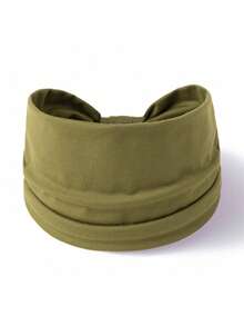 3 piezas Diadema de pelo sólida casual, diadema de gimnasio tipo turbante, diadema deportiva, accesorios para el cabello de otoño e invierno para mujer para vacaciones, pañuelo elegante para mujer, bandanas suaves - Morado - Ver 19