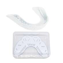 Mouthguard, Custom Molded Fit - Ultra Thin Design - 20x Removable - Suitable For Impact Sports - Can Be Used With Braces, Suitable For Basketball, Soccer, Hockey, Lacrosse, Fits Teenagers And Adults - White - View 3