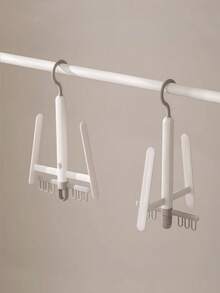 1 Stück vielseitig drehbarer Doppelhaken Schuhständer für Zuhause und Terrasse, windgeschützter Schuhaufhänger ideal für Studentenwohnheime, effiziente Sandalentrocknung Rack perfekt zum Organisieren von Schuhen, stilvolles und platzsparendes Design für Eingangsbereiche, Balkone und Außenbereiche, unverzichtbare Aufbewahrungslösung für saisonale Schuhe, verbessert die Wohndekoration und hält Schuhe ordentlich und zugänglich