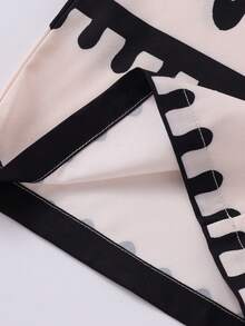 Spring/Summer Tween Girls Halter Jumpsuit, Casual & Fashionable - Black and White - View 9