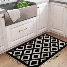 1pc Creative Dirt Resistant, Machine Washable, Anti-Slip Polyalphabetic Fiber Doormat, Home Decor Doormat, Outdoor Entrance Doormat, Hallway Rug