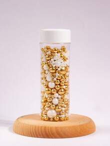 Round White Pearl Sugar Sprinkles, Suitable For Decorating Ice Cream, Cupcakes, Baking, Cookies, Cakes For Weddings, Birthday Parties, Christmas Parties. For Decoration Only, Not Edible - Multicolor - View 23