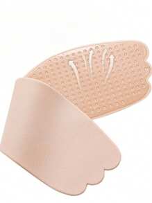 1 pieza Sujetador invisible sin tirantes de silicona, cubrepezones autoadhesivos sin espalda para realzar el busto, accesorios de lencería y ropa interior femenina