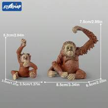 North American Forest Animal Figurines Educational Toy Cake Toppers,Realistic Jungle Animal Set, Christmas Birthday Gift For Kids Toddlers, Includes Elephant,Camel,Giraffe,Tiger Lion,Panda,Bear,Deer,Hippo,Rhino,Raccoon,Lynx,Wolf,Eagle,Beaver, Rabbit,Beaver,Bald Eagle, And More