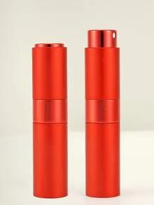 1/3/5个装12ml便携灌装喷雾旅行方管香水分装小工具竖条纹铝制保湿喷雾瓶玻璃分装瓶喷雾瓶旅行日常必备 - 彩色 - 查看 8