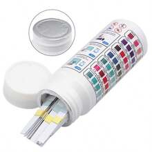 Swimming Pool And Spa Test Strips, 7-In-1 Water Quality Test Strips, 50/100 Water Chemistry Tests, Accurately Test Bromine, Total Alkalinity, PH, Free Chlorine, Total Hardness, Triazole And Total Chlorine, Suitable For Household Drinking Water, Hot Tubs, Swimming Pools, Spas And Well Water, Easy-To-Use Water Quality Test Strips, Suitable For Garden Swimming Pool Cleaning - Multicolor - View 6