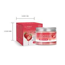 25g/0.88oz 草莓糖磨砂唇部去角质霜 - 唇部磨砂膏使用糖代替颗粒，温和去除角质，去除片状皮肤，令双唇柔软、光滑、滋润、闪亮 - 淺粉色 - 查看 8