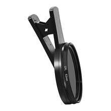 Universal Phone Camera Lens Polarizer Filter Suitable For Mobile Phone Lenses Reduce Reflections Enhance Colors And Improve Shooting Quality Compatible With Iphone Android Phone For Summer Vacation, Travel, Creative Photography, Social Media Content, Vlogging Phone Accessories - Black - View 11