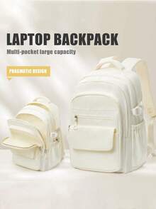 女士笔记本电脑背包 轻便背包 钱包 学校背包 休闲背包 防水大学高中书包 耐用旅行背包 适合大学工作旅行露营 学生礼物 送给女孩的女士礼物