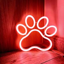 1 件彩虹霓虹灯房间装饰灯，电池或 USB 供电，适用于卧室、宿舍、庭院、露营、酒吧、餐厅、派对、家居、户外装饰