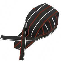 6pcs Unisex Chef Hat Elastic Kitchen Chef Hat Cooking Chef Cap Food Service Hair Net, Reusable And Washable Durable - 彩色 - 查看 3