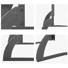 Universal TV Stand Table Top Leg Mount Bracket For LED LCD Plasma Flat TV 37-75" - 黑色 - 查看 8