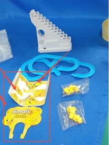 Pato eléctrico con trayectoria automática en forma de escalera con luces y música, juguete educativo adecuado como premio en el aula o regalo de cumpleaños para niños