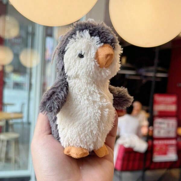 Cute Peanut Penguin Plush Figure - Creative Plush Doll - Soft Cute Figure Key Chain - Bag Pendant - Small Gift - Birthday Gift - Holiday Gift * Gift - Gift (Key Chain/Lanyard Style Random, Tag With/Without Random)