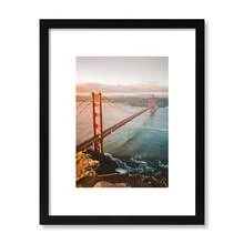 1/3件/套 4x6”、“5x7”、“8x8”、“8x10”、“11x14”、“12x16” PVC桌面相框，带衬垫，6种尺寸，适用于家居装饰、婚礼、派对、婴儿派对、周年纪念、照片墙，黑色，可横向或纵向壁挂（不含相纸）