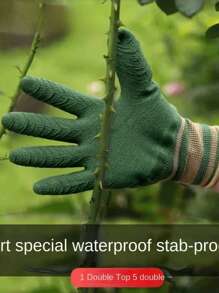 12-Pack Nitrile Rubber Gloves, Gardening Gloves Oil-Resistant Non-Slip Grip For Mechanics & Laborers | Medium