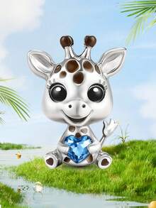 1 PC Giraffe Beads Pendant Beads Pendant Ball Suitable For Bracelets DIY Women's Jewelry