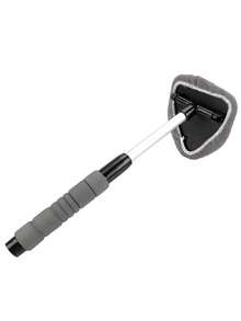 Window Scraping Mist Eliminator Telescopic Window Glass Cleaner Car Windshield Cleaning Brush Car Window Cleaner Microfiber - Multicolor - View 13