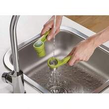 Triturador de Papas Helix Joseph Joseph, Prensa Manual de Papas y Verduras de Acero Inoxidable - Prensa de ajos - Ver 4