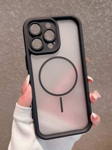 Funda de teléfono magnética y minimalista, gruesa y antideslizante, de color azul vaquero, compatible con iPhone 16 Pro Max / 16 / 16 Pro / 16 Plus / 16E / 15 / 15 Plus / 15 Pro / 15 Pro Max / 11 / 12 / 13 / 14 Pro Max / XS / XR / 11 Pro / 11 Pro Max / 12 Pro / 12 Pro Max / 13 Pro / 13 Pro Max / 7 Plus / 14 Pro / 14 Pro Max / 14 Plus / 7 Plus / 8 Plus / 8 / SE2 / 13 Mini / 12 Mini, suave