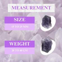 Local Shipping--  Healing Crystals, Stones, Healing Stones, Rock Collection, Agate, Raw Stones ,Crystals, Rocks, Jade, Crystals And Healing Stones(Labradorite, 2 Pcs) - Thạch anh tím - Xem 8