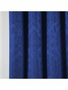 Jacquard Door Curtain For Living Room, Bedroom And Kitchen 1.40m X 2.20m - Royal Blue - View 3