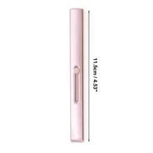 1 Pc Single Head Lipstick Brush For Business Travel - Pink - View 2