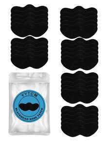 5片/10片/20片/30片/50片/100片装 黑头去除鼻贴 - 黑色 - 查看 13