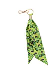 Brand New Bohemian Keychain - Fabric Printed Key Ring Pendant, Evil Eye Bag Charms, Suitable For Bags And Backpacks, Clothes Pants Hanging Ornaments - Perfect Gift For Birthdays And Special Occasions, Key Chain Ring Bag Backpack Charms Car Pendant Women Girls Gift, Wallet And Handbag Accessories