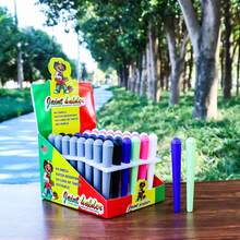 AREWTEC Tobacco Rolling Cone Paper Jar, 4.7" Plastic Doob Tube Stash Jars, Cigarette Paper Joint Holder Box, Airtight Solid Pre-Roll Sealed Container Storage Case (1 PC)