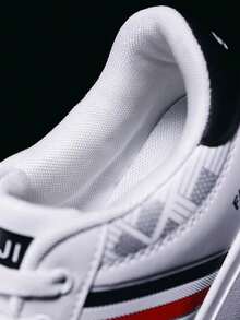 Men Sneakers - White and Red - View 10