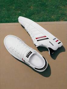 Men Sneakers - White and Red - View 7