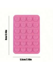 5pcs Silicone Phone Grip, Suction Cup Phone Holder, Hands-Free Phone Handle, Ring Holder Compatible With IPhone And Android - Multicolor - View 11