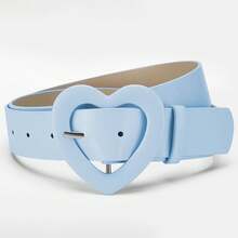 1 Piece Extended Heart Buckle Belt For Women, Decorative Dress Belt, Summer New Fashionable Heart Ins Style Belt, Suitable For Daily Commuting, Going Out With Friends, Vacation, Evening Party, Christmas Party, Great Gift For Valentine's Day Or Mother's Day For Yourself, Friends, Family, Girlfriend, Mother (Gift Packaging) Autumn, Fall, Halloween - 粉色 - 查看 10