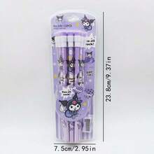 12 支 Sanrio HB 铅笔和 1 支滚珠铅笔文具套装，学生书写绘图 HB 铅笔素描铅笔 - 学生奖励文具套装创意文具套装，学校用品，返校 - 彩色 - 查看 6