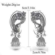 1 paire de boucles d'oreilles vintage sculptées de style indonésien en alliage de zinc, style pop égyptien turc. Boucles d'oreilles polyvalentes pour dames, adaptées pour un usage quotidien, des fêtes et des vacances