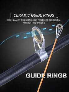 SOUGAYILANG 基础款/轻量便携伸缩鱼竿 旋转式鱼竿 旅行鱼竿 - 棕色 - 查看 3