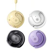 (赠品硅胶挂绳) 全新 OWS AI 实时翻译无线蓝牙耳机 144 种语言耳机 HiFi 立体声高清通话耳塞 160mAh 电池容量