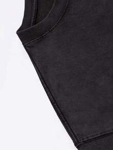 230g Washed, Dark Soul Printed T-Shirt, High-Quality Wax Printed Cotton Retro Fashion Brand T-Shirt, Men's T-Shirt, Summer T-Shirt, Holiday Gift, Perfect Gift, Father's Day Gift