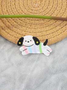 1PC Adorable Multi-Colored Small Animal And Kitten Pattern Acrylic Hairpins, Hair Clips, And Hair Accessories, Suitable For Daily Use., Claw Clips, Hair Claws, Hair Slide, Hair Barrettes - Multicolor - View 15