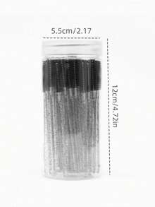 100/50 Eyelash Brushes, Bendable Cleaning Brushes, Eyelash Extension Brushes, Eyebrow Brushes